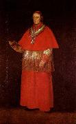 Francisco de Goya Portrait of Cardinal Luis Marea de Borben y Vallabriga oil painting on canvas